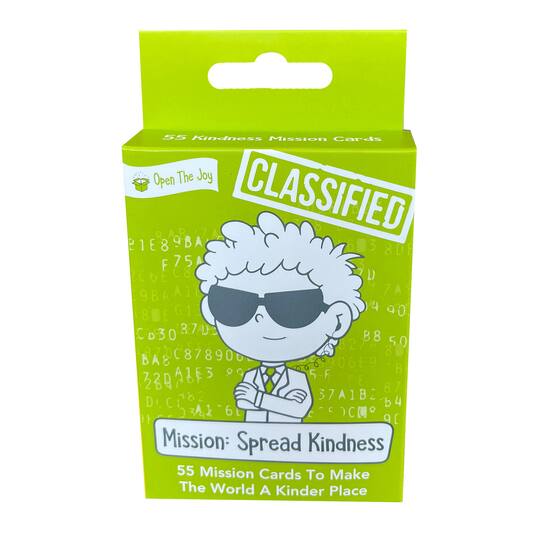 Open the Joy Kindness Mission Cards Set, 2ct.